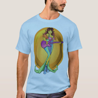 Funk-Meerjungfrau-Männer T-Shirt