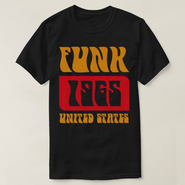 Funk Music 1965 Vintag T-Shirt (Design vorne)
