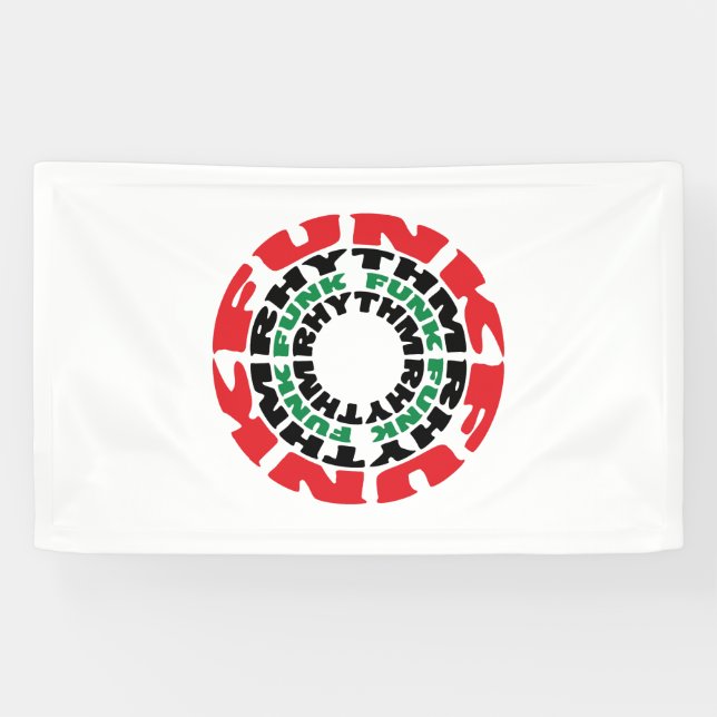 Funk Rhythm Funk Funk Rhythmus Banner (Horizontal)