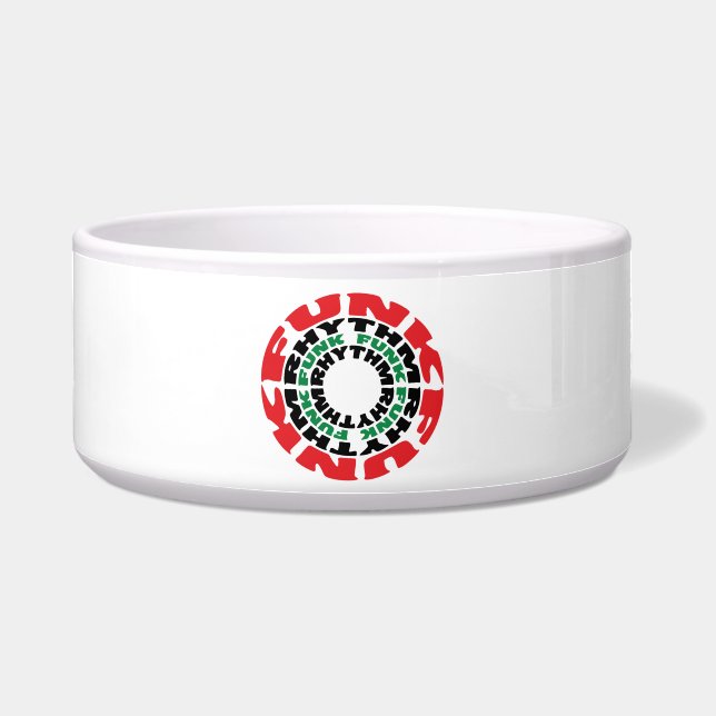 Funk Rhythm Funk Funk Rhythmus Napf (Vorderseite)