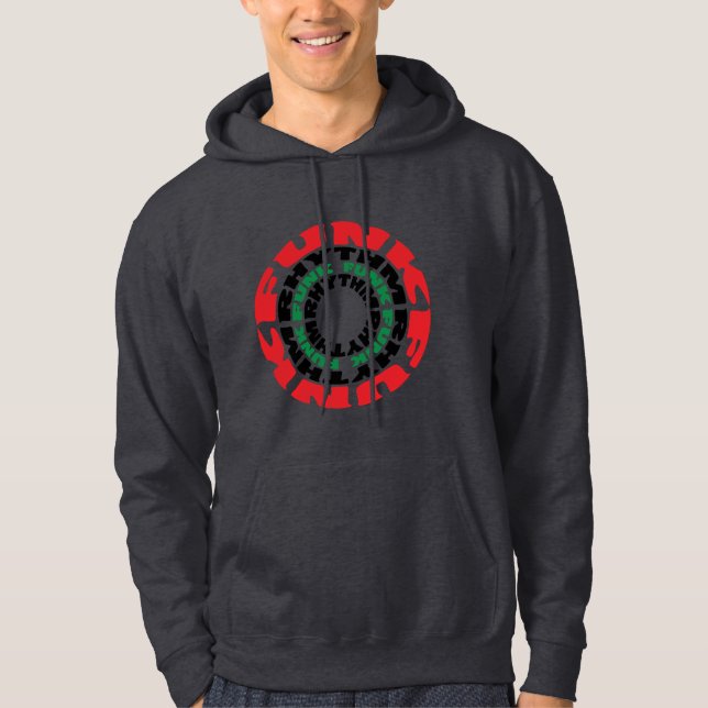 Funk-Rhythmus Funk Funk-Rhythmus Hoodie (Vorderseite)