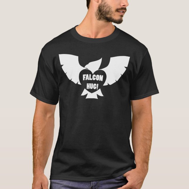 Funk-Sandwich-Falke-Umarmungs-Dunkelheit T-Shirt (Vorderseite)