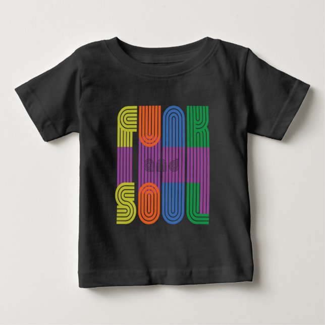 Funk und Soul Baby T-shirt (Vorderseite)