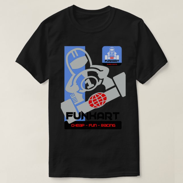 FUNKART CHEAP FUN RACING T-Shirt (Design vorne)