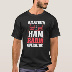 Funkbetreiber Amateur-Funksignal 2 T-Shirt