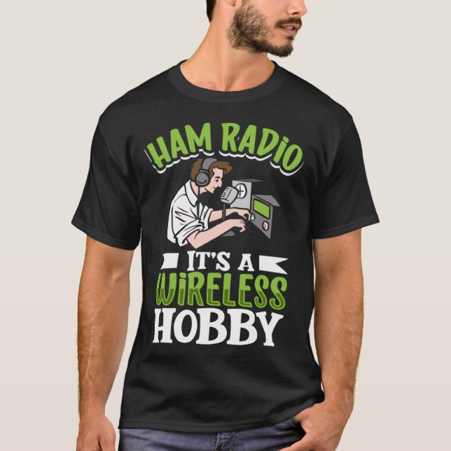 Funkbetreiber Amateur-Funksignal 2 T-Shirt (Vorderseite)