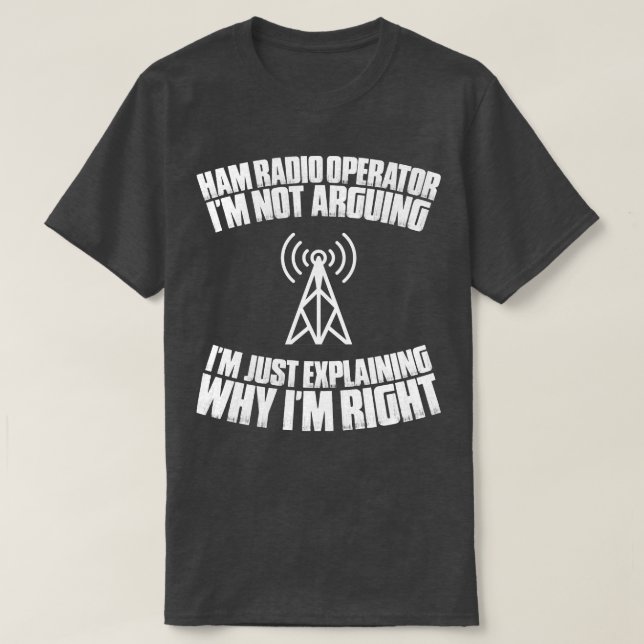Funkbetreiber Ham (1) T-Shirt (Design vorne)