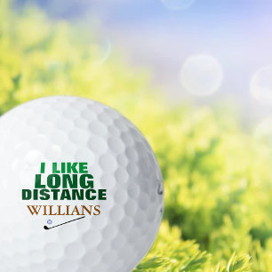 Funke der FernTypografie Golfball