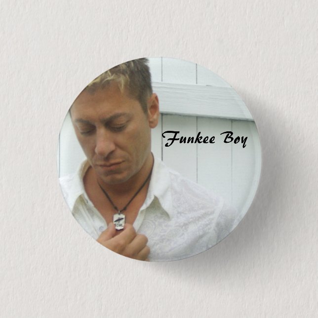 Funkee Junge Button (Vorderseite)