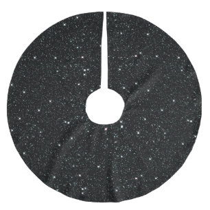 FUNKELN, FUNKELN, KLEINE STERNE (Weltraum) ~ Polyester Weihnachtsbaumdecke