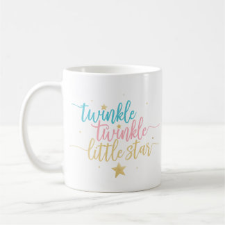 Funkeln-Funkeln-kleiner Stern, wie sehr geliebt Kaffeetasse