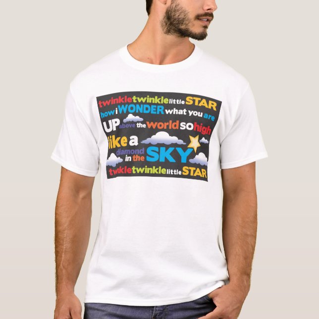 Funkeln-Funkeln T-Shirt (Vorderseite)