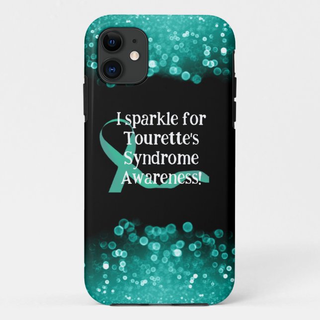 Funkeln für Tourettes Syndrom Custom Iphone Case (Rückseite)
