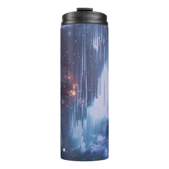 Funkeln-kleine Sterne Thermosbecher (Vorderseite)