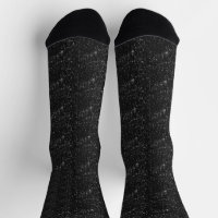 Funkelnd Glitzer Socken für Schwarzen Glitzer