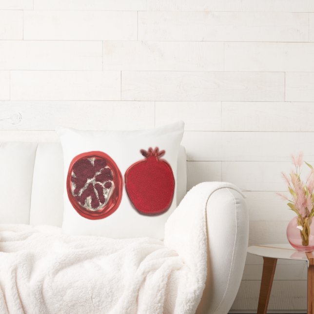 Funkelnd Granatapfel Kissen (Liege)