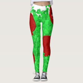 Funkelnd Granatapfelbaum Tu B'Shvat Shavuot Leggings