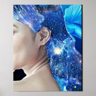 Funkelnd Haar Poster