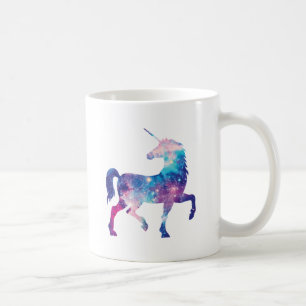Funkelnd magischer Unicorn Kaffeetasse