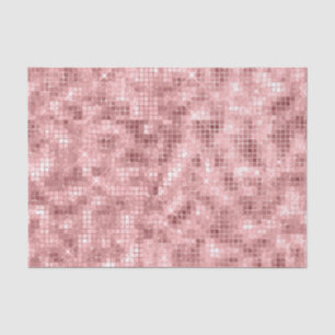 Funkelnd Rose Gold Pink Luxus Sparkle Girl Party Seidenpapier