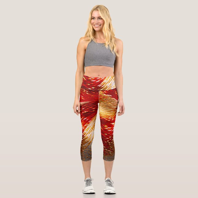 Funkelnd Soiree Firey Leggings (Vorderseite)