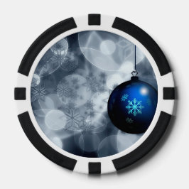 Funkelnd Weihnachten Pokerchips