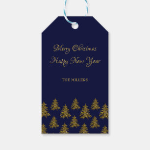 Funkelnd Weihnachtsbaum Geschenkanhänger