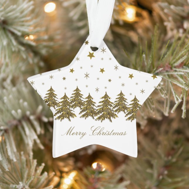 Funkelnd Weihnachtsbaum, Mond, Sterne Ornament (Baum)