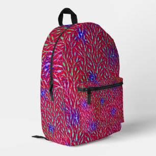 Funkelnde Feuerwerksparty-Muster Bedruckter Rucksack