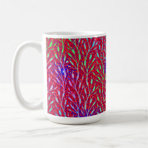 Funkelnde Feuerwerksparty-Muster Kaffeetasse