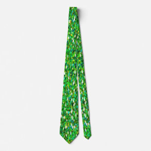 Funkelnde grüne Holiday-Bling Krawatte