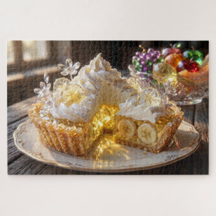 Funkelnde Kristall-Bananencreme-Pie 