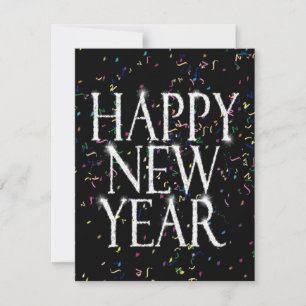 funkelnde neue Jahre Einladung