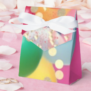 Funkelnde Pink Party Geschenkschachtel