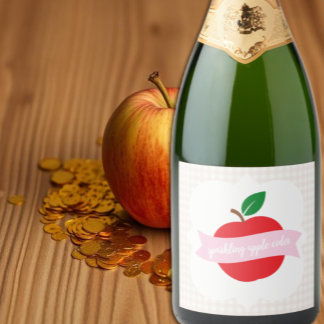 Funkelnder Apfelwein Mädchen Geburtstag