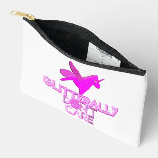 Funkelndes Einhorn Glitter Pegasus ist egal Zubehörtasche