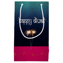 Funkelndes glückliches Diwali - kleine Geschenktüte