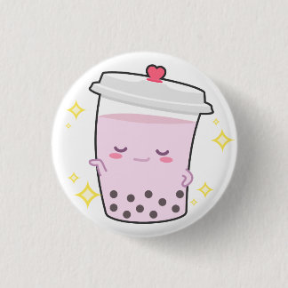 Funkelndes Nika Knopf-Button Button