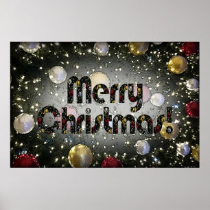 Funkelndes Weihnachten Poster