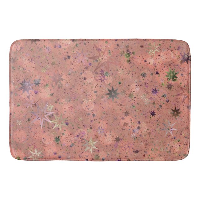 Funkelrosa Bath Mat Badematte (Vorderseite)