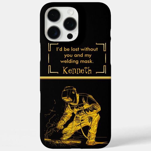 Funken fliegen, wenn ich bei dir bin.. wörtlich! iPhone 16 pro max hülle (Rückseite)