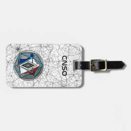 FUNKGEPÄCKETIKETT GEPÄCKANHÄNGER