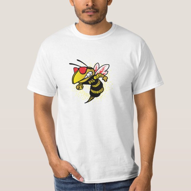 Funkified Berkeley Highschool gelbe Jacke (BHS) T-Shirt (Vorderseite)