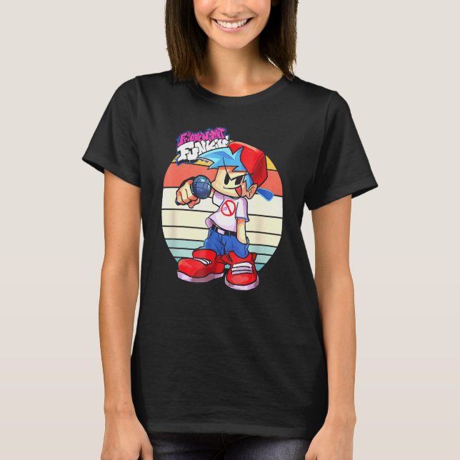 Funkin Gamer Style Boyfriend T-Shirt (Vorderseite)