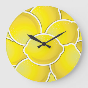 Funklemon Große Wanduhr