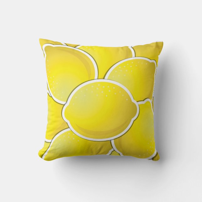 Funklemon Kissen (Vorderseite)