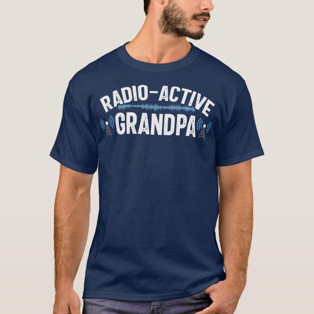 Funknetzbetreiber Großpa Ham T-Shirt (Vorderseite)
