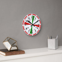 Funkraum-Uhr Clock-Alarmsignal