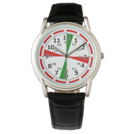 Funkraum-Uhr CW-Alarmsignal Armbanduhr