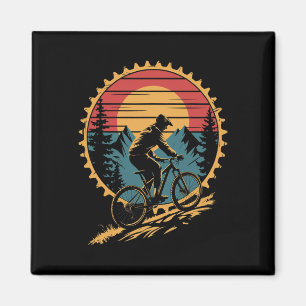 Funks-Shirt für Männer Frauen Lustiger Vintage-Rad Magnet